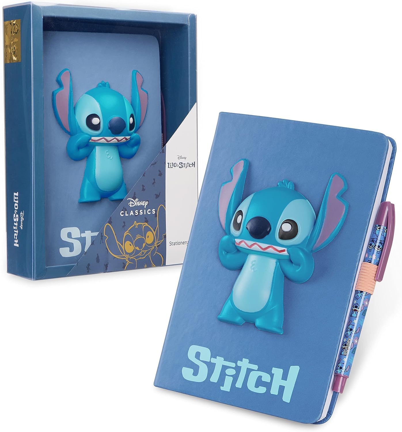 Thumbnail 6 de Disney Stitch A5 Secret Diary with Pen 📓