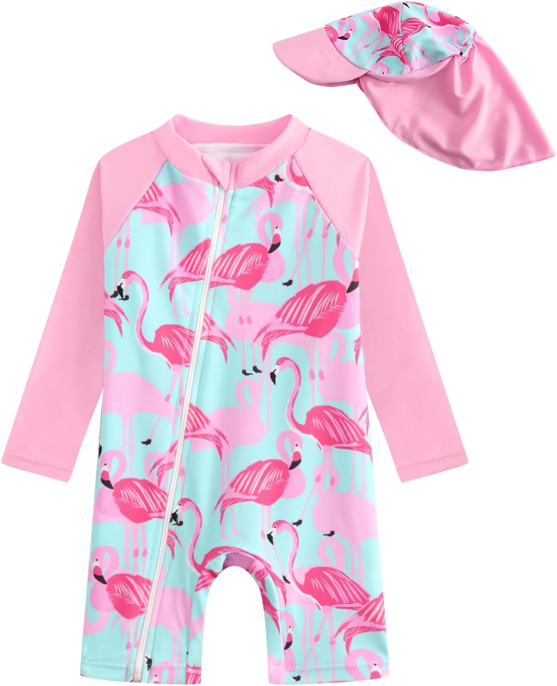 Thumbnail 6 de WYTbaby Baby Badeanzug einteilig mit UV-Schutz und Reißverschluss (3 Monate–3 Jahre)