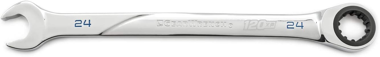 Detalle 2 de GEARWRENCH 86420 20 mm – klucz płasko-oczkowy XL z grzechotką 120XP