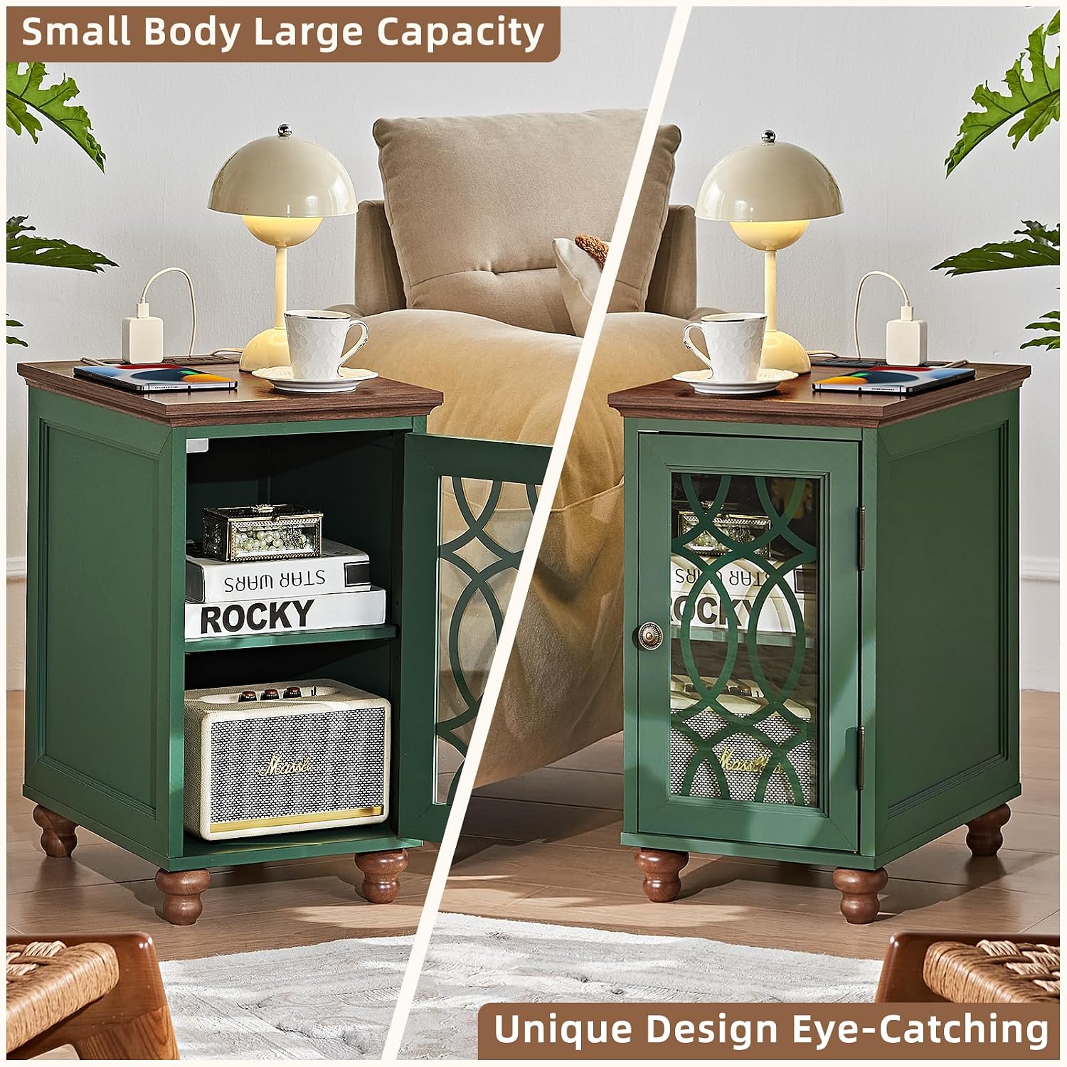 Thumbnail 5 de Joaxswe Narrow Side Table 18 x 14-Inch