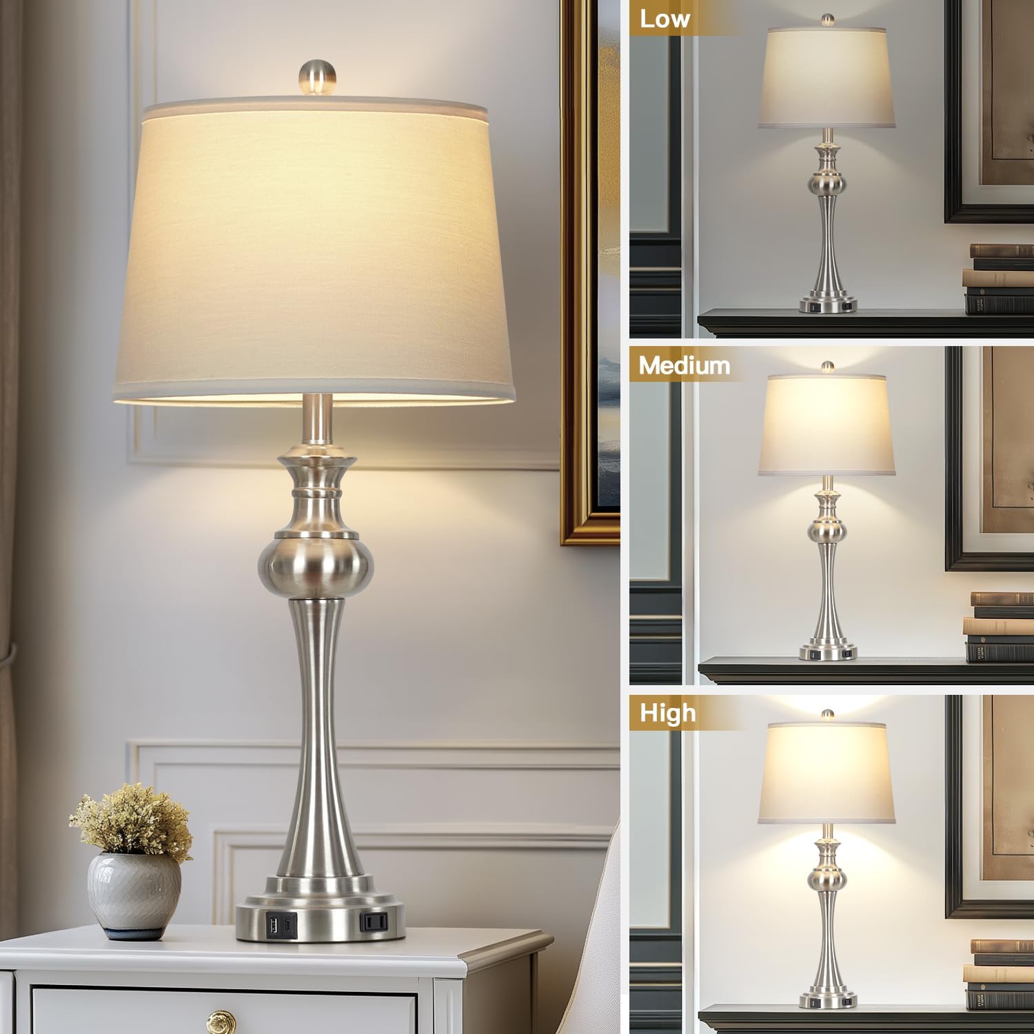 Detalle de Table Lamps 28.75-inch