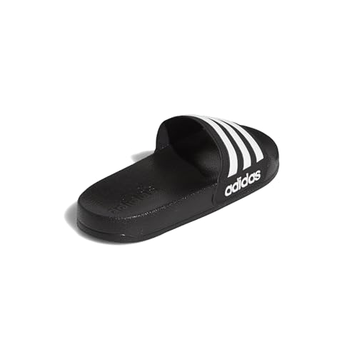 Detalle de adidas Adilette Shower Slides Unisex – Core Black / Cloud White, 34 EU