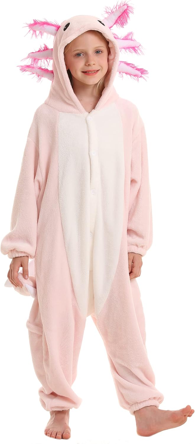 Detalle de DELEY Axolotl Onesie Pajamas