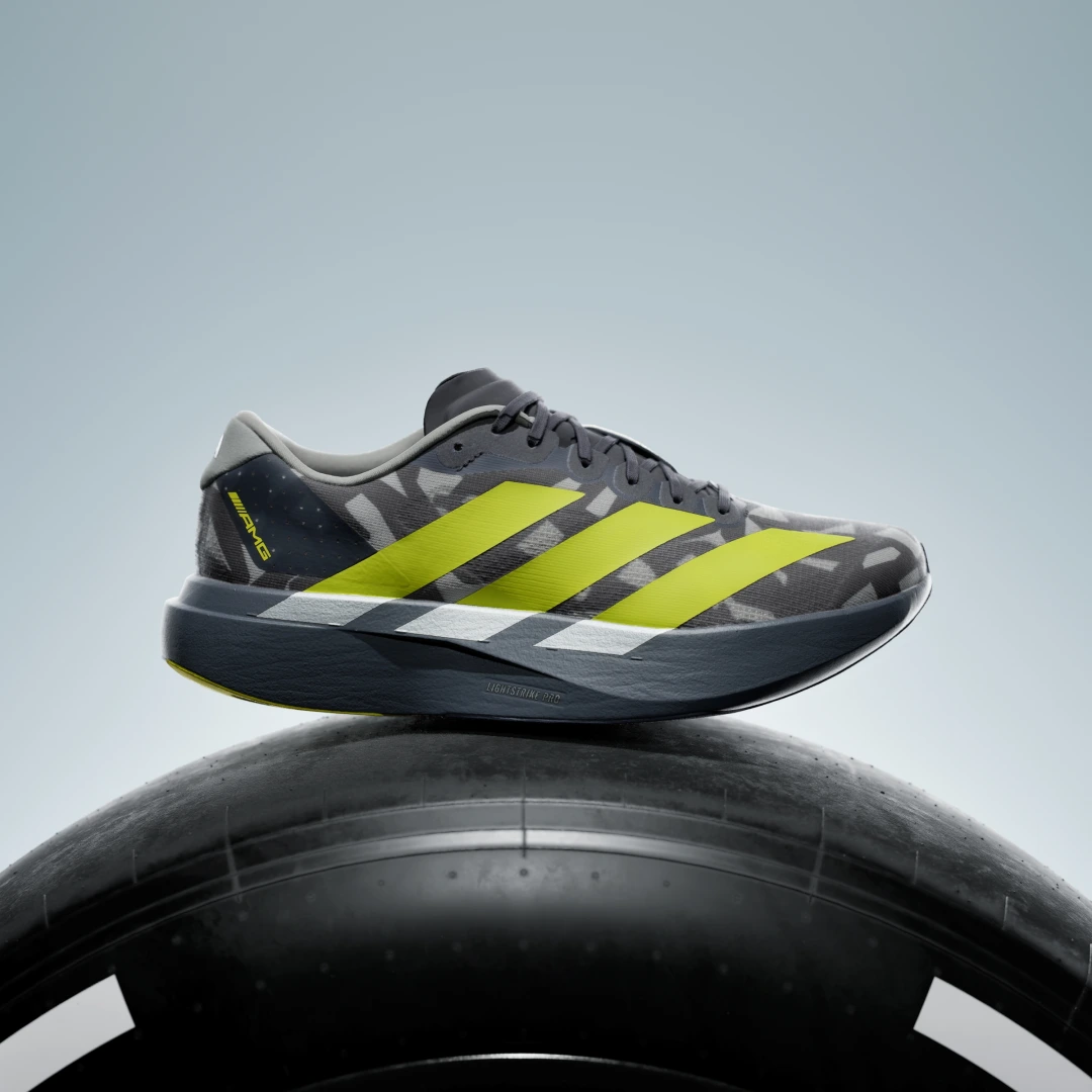 Detalle de Adizero EVO SL AMG de Adidas – Zapatilla gris