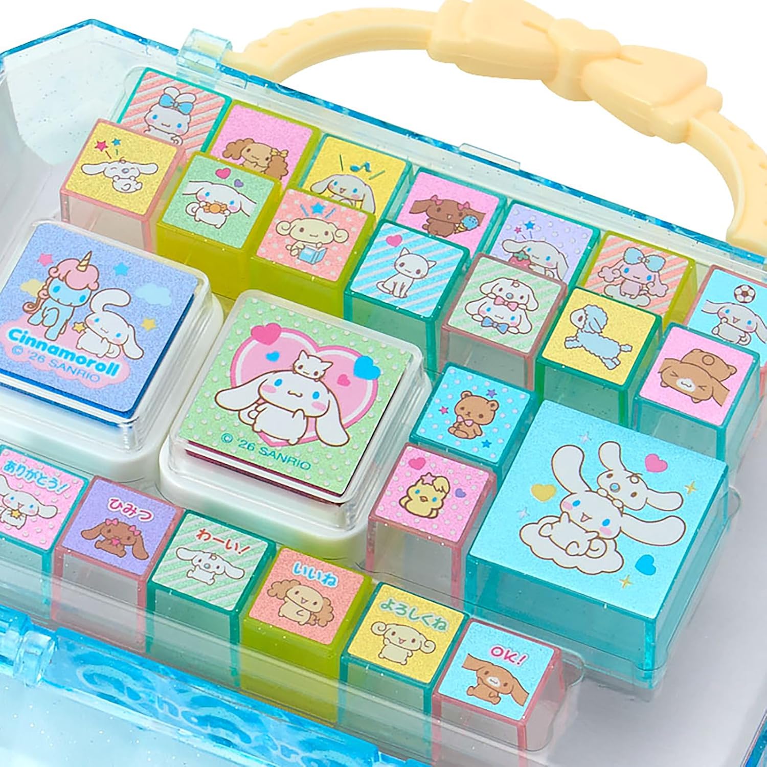Thumbnail 6 de サンリオ 947385 スタンプセットL シナモロール 23柄・インクパッド付き
