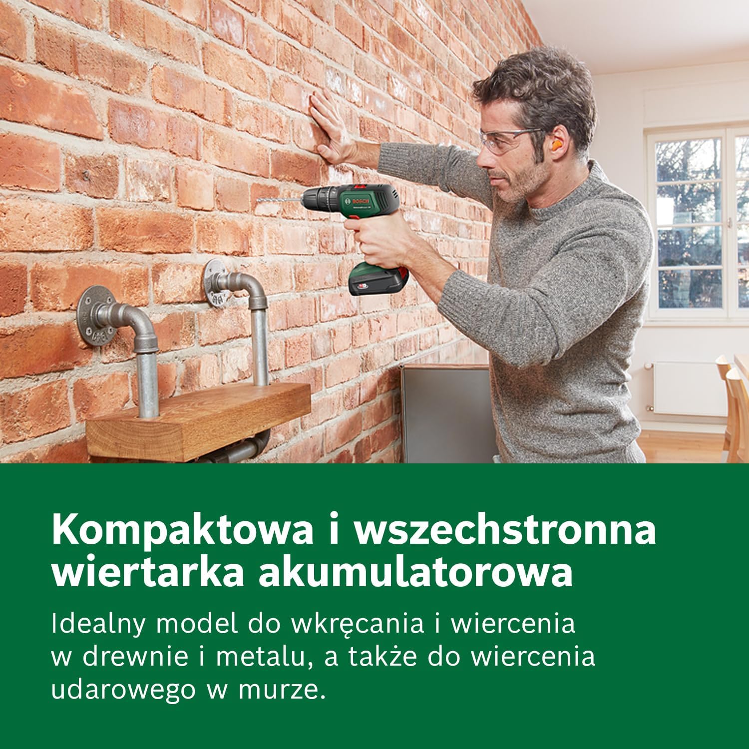 Detalle 2 de Bosch 06039D4102 UniversalImpact 18 – wiertarko-wkrętarka udarowa 18 V