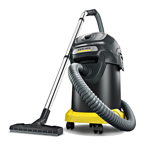 Thumbnail 2 de KÄRCHER Aspirateur Cendres et poussières 2 en 1 Jaune/Noir - 600 W, cuve 17 L