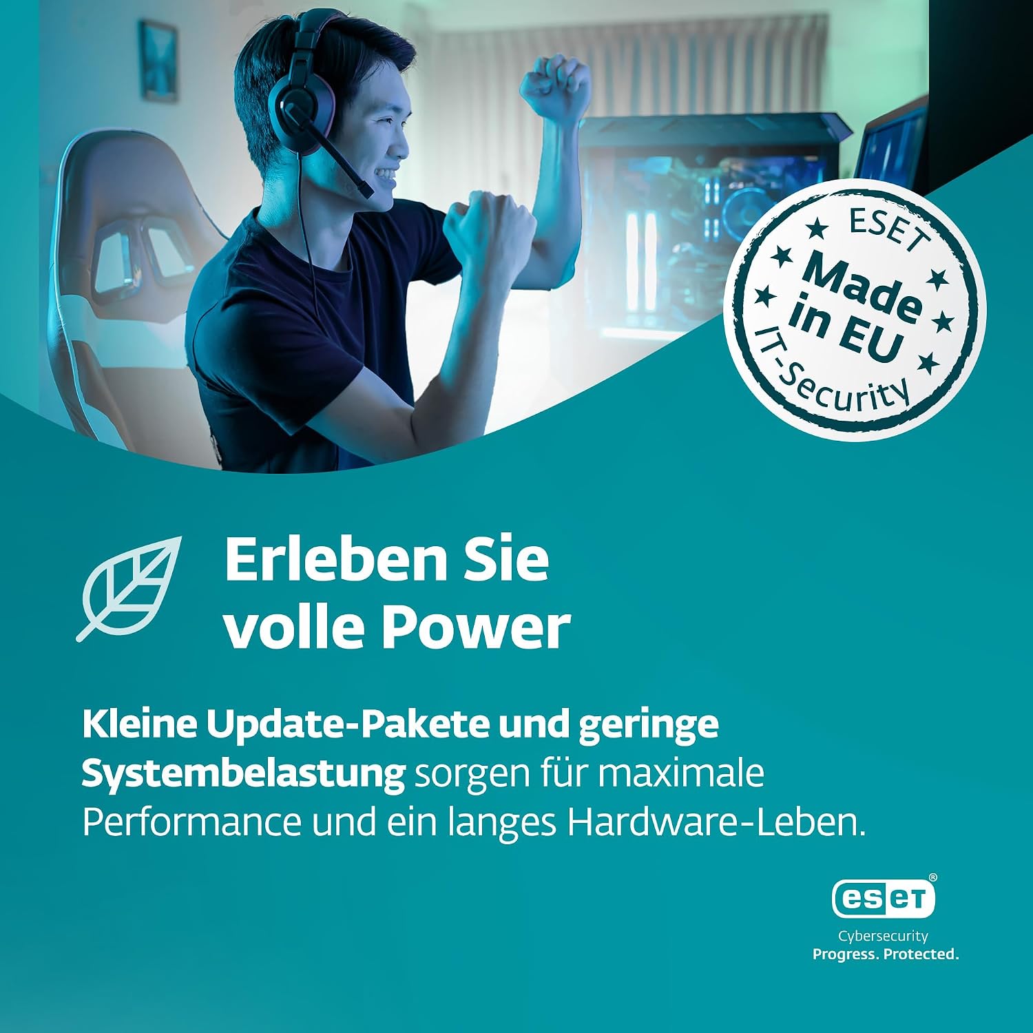 Thumbnail 3 de ESET NOD32 Antivirus 2026 – 3 Geräte, 1 Jahr, Gamer-Modus, Schutz vor Ransomware und Phishing (Windows/macOS) – offizielle Aktivierung per E-Mail