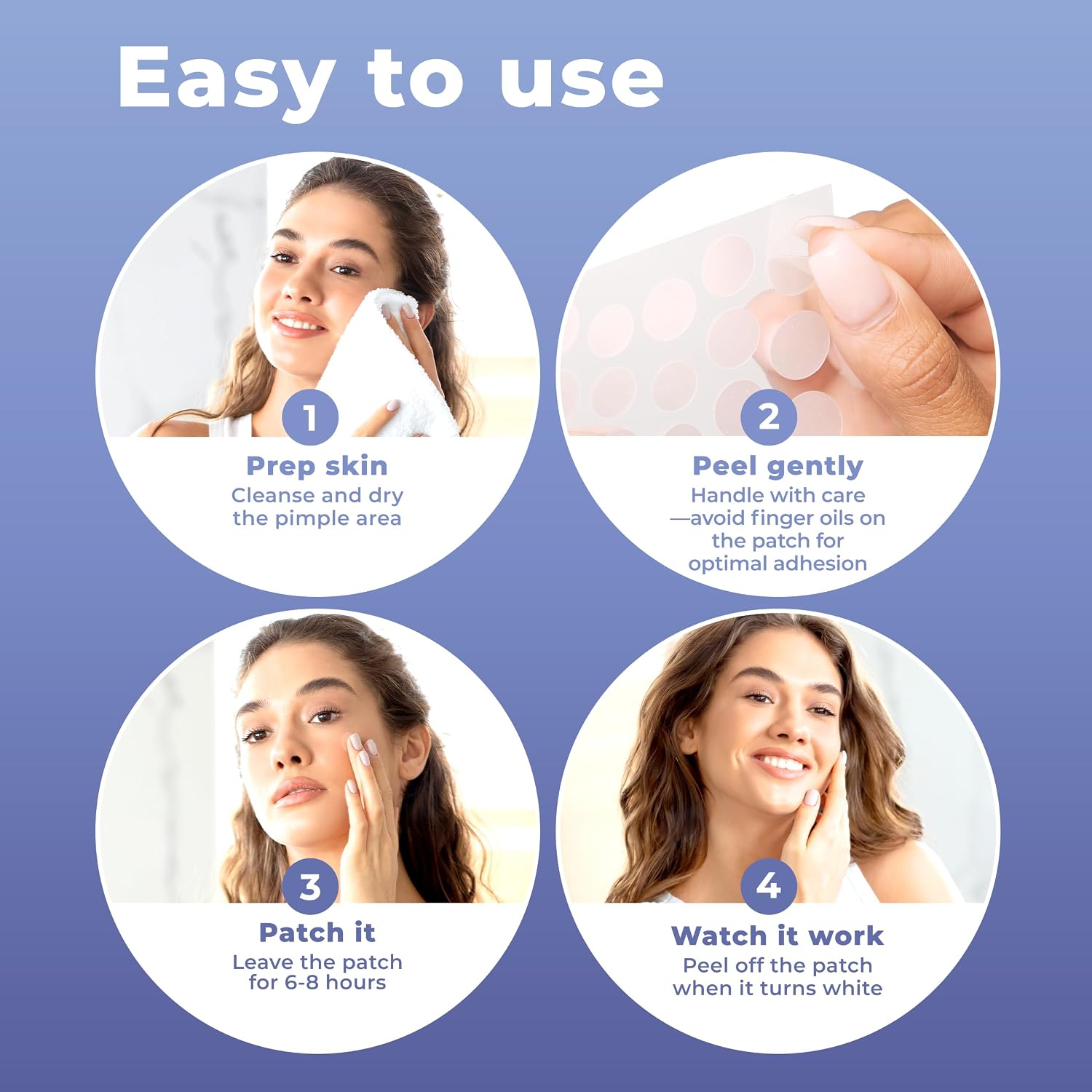 Thumbnail 4 de PatchRx Pimple Patches 240 Hydrocolloid Dots