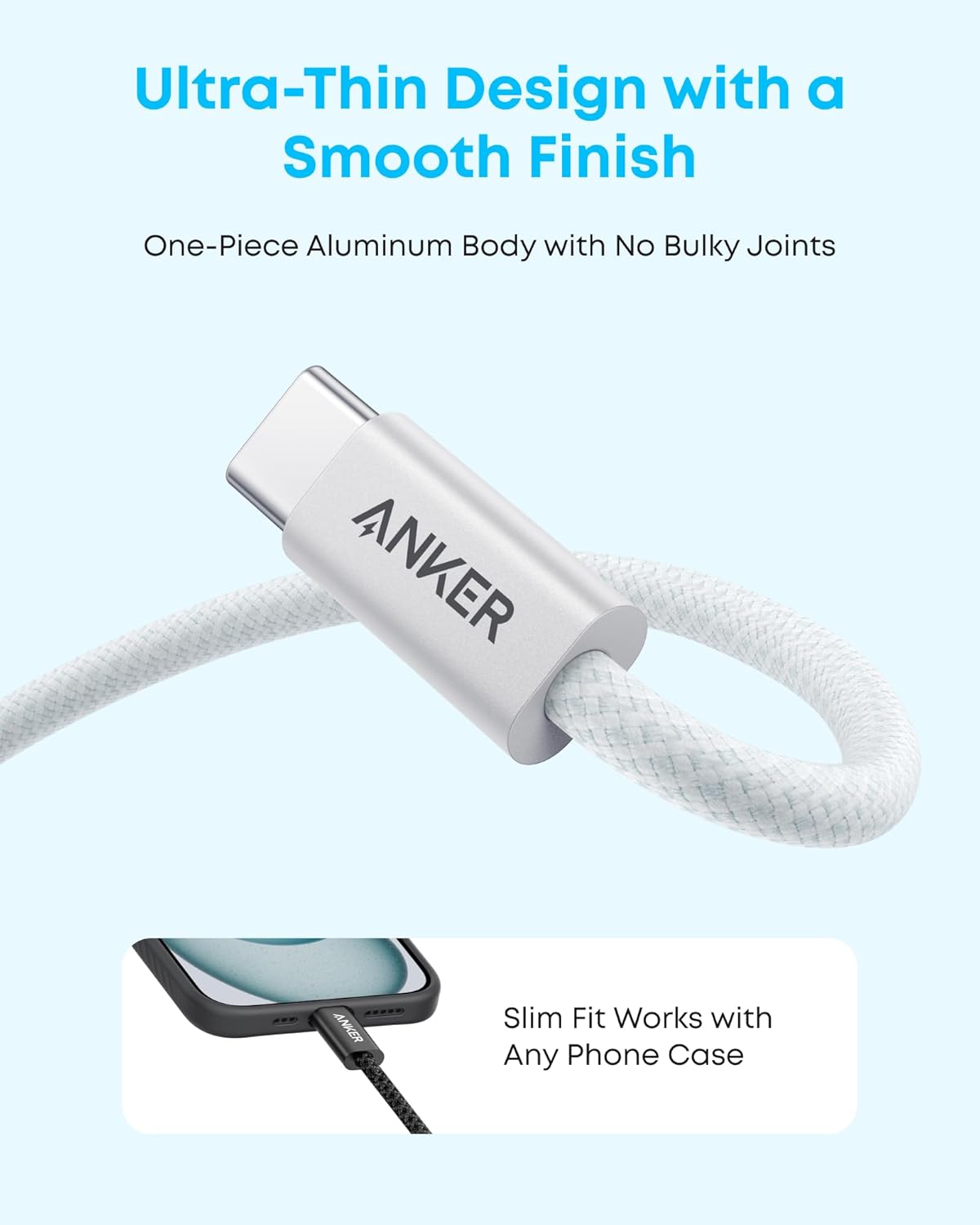 Thumbnail 4 de Anker Zolo USB-A to USB-C 1 m cable