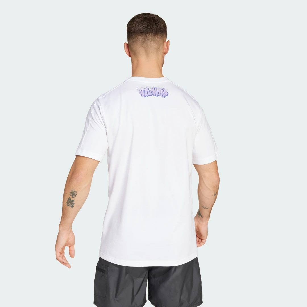 Detalle 2 de Camiseta Real Madrid de Adidas | Blanco, comodidad para cada partido