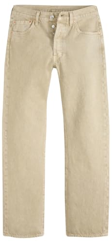 Detalle de Levi's Homme Jean 501 Original Lightweight Yellow Sand Garment Dye Beige 34 32