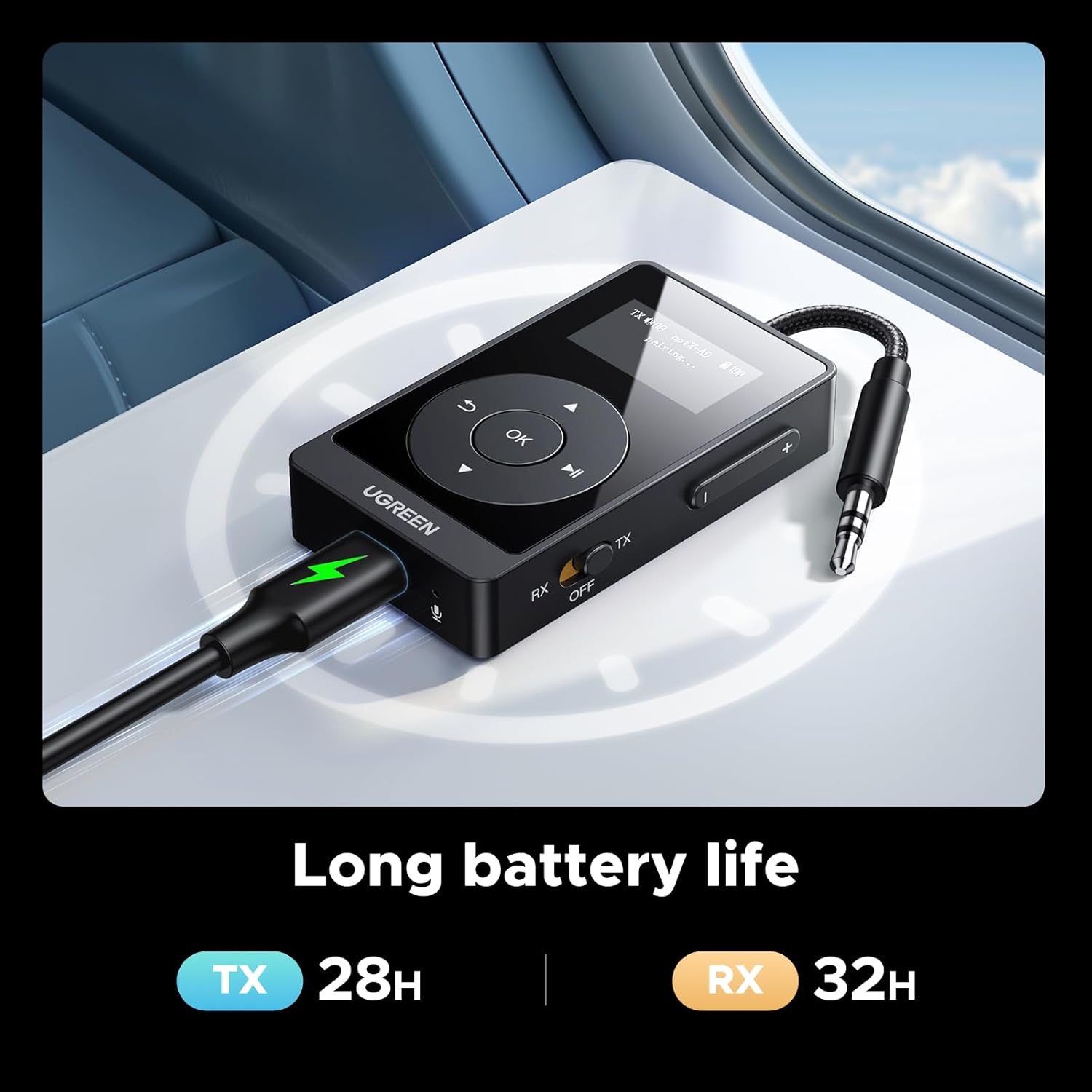 Thumbnail 4 de UGREEN Bluetooth 5.3 Transmitter Receiver 32H
