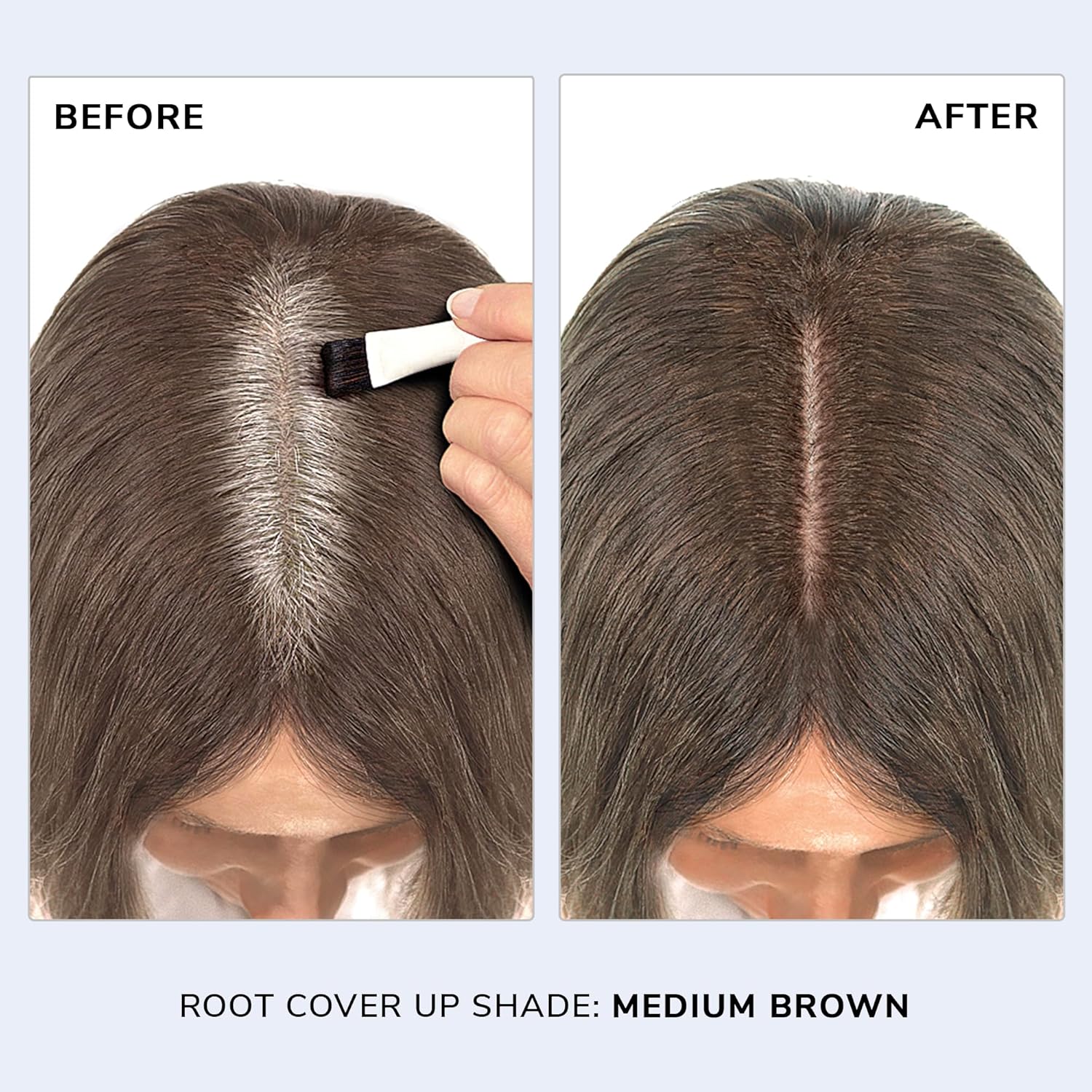 Detalle de Root Cover Up Medium Brown Powder