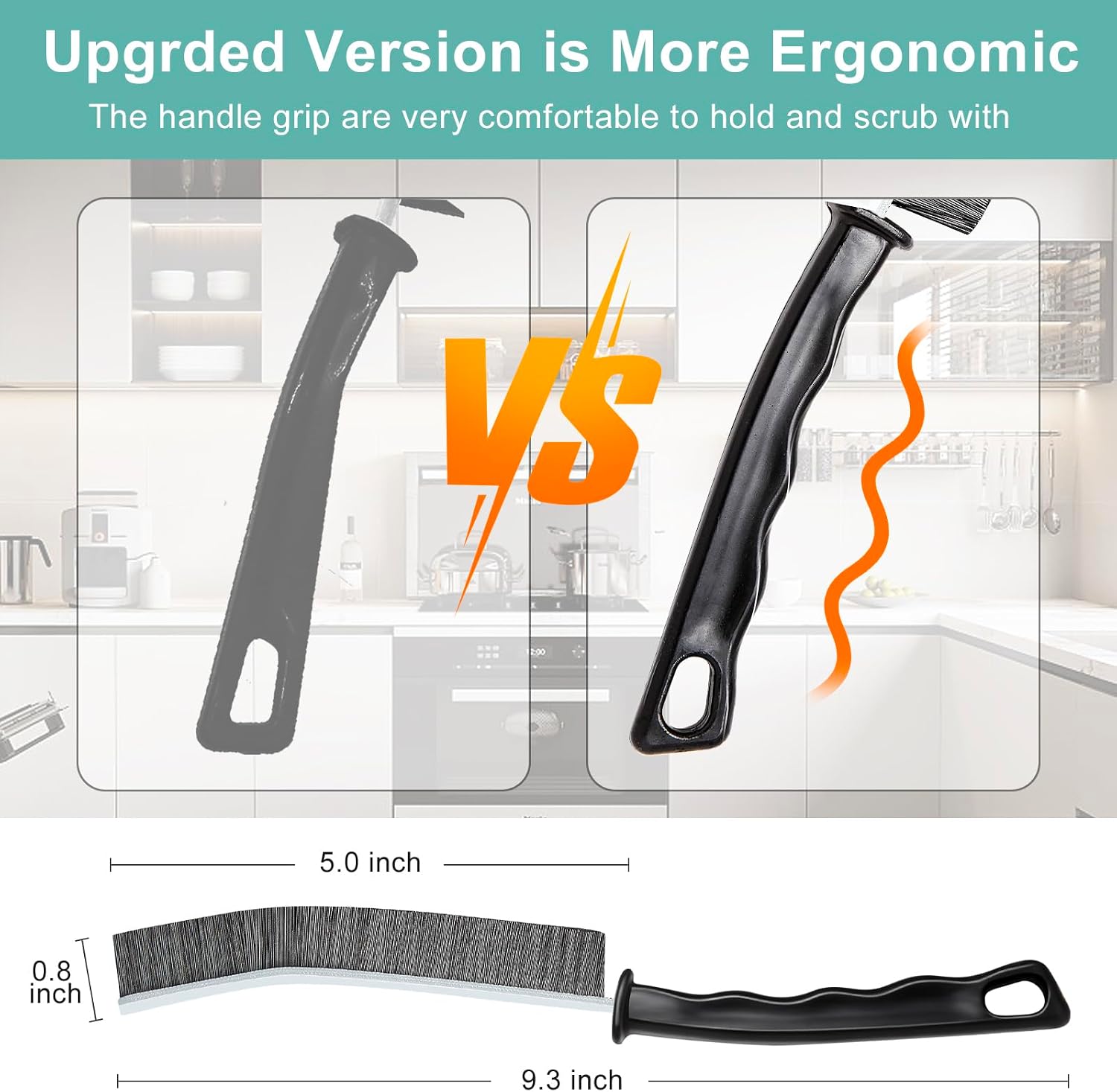 Thumbnail 4 de Crevice Cleaning Brush 3pcs grout tool 🧽