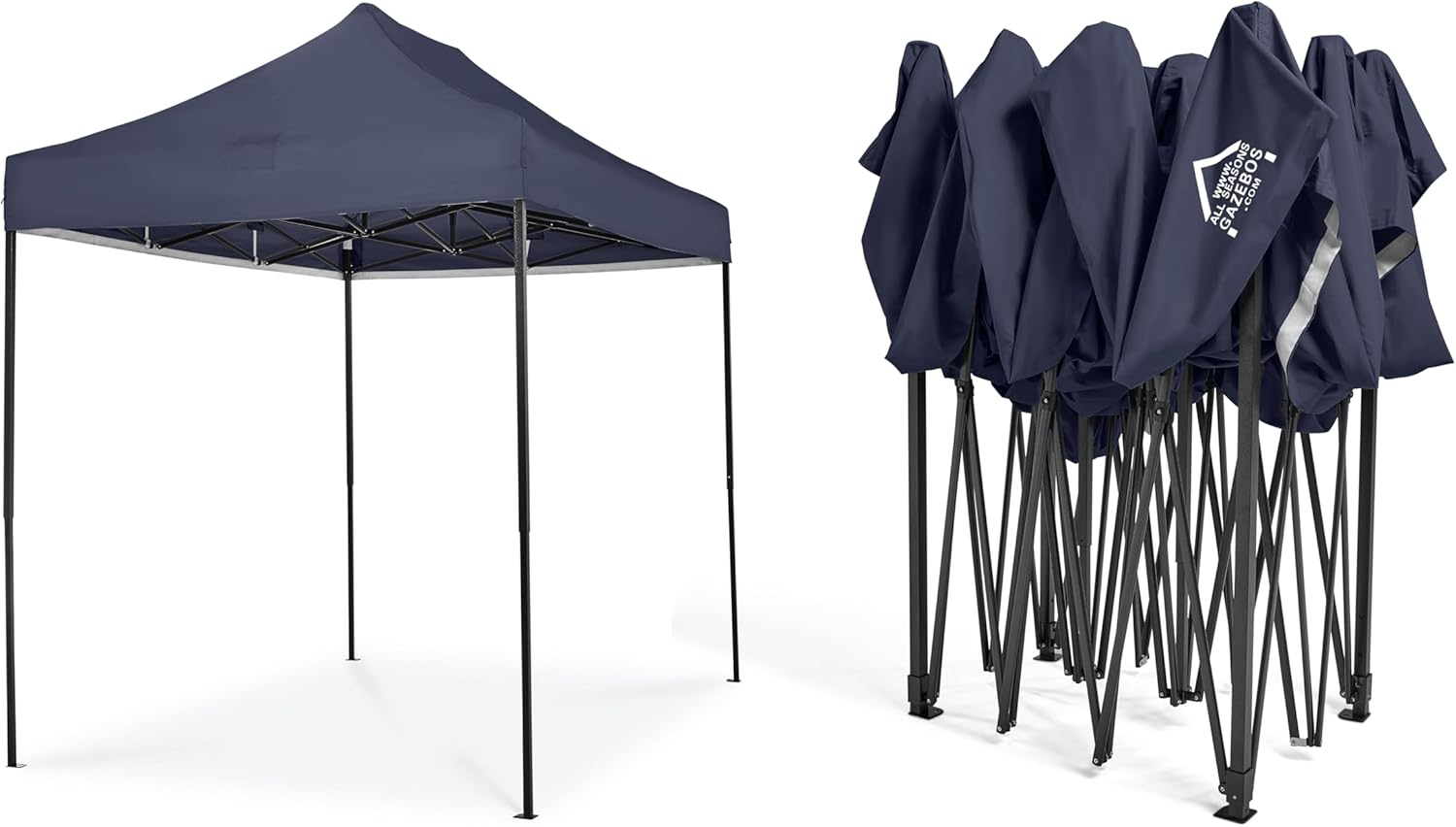 Thumbnail 4 de All Seasons Gazebos 3x2m Pop Up Gazebo con Pacchetto Accessori – Blu Navy