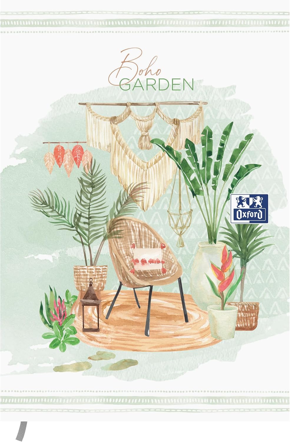 Thumbnail 6 de Agenda Oxford Boho Chic 12x18 cm – 1 jour par page, 352 pages (Sept 26–Sept 27 Nature)