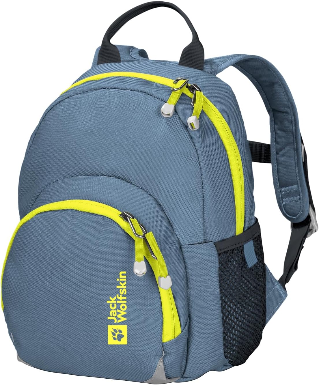 Detalle de Jack Wolfskin BUTTERCUP – bequemer Rucksack für Kinder ab 2 Jahren mit Reflektoren