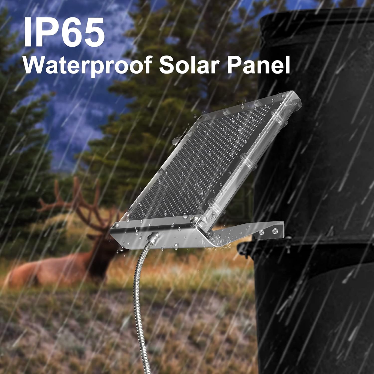 Thumbnail 5 de POWOXI 12V Solar Panel for Deer Feeder ⚡