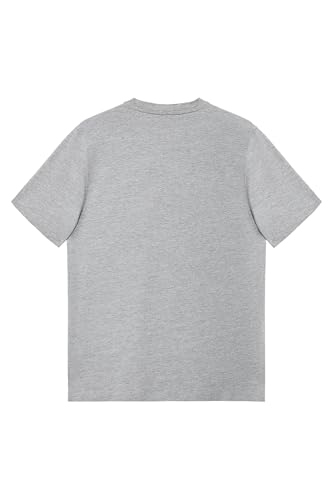 Detalle 2 de Polo Club Camiseta básica Gris vigoré de algodón con Logo Rigby Go para Hombre