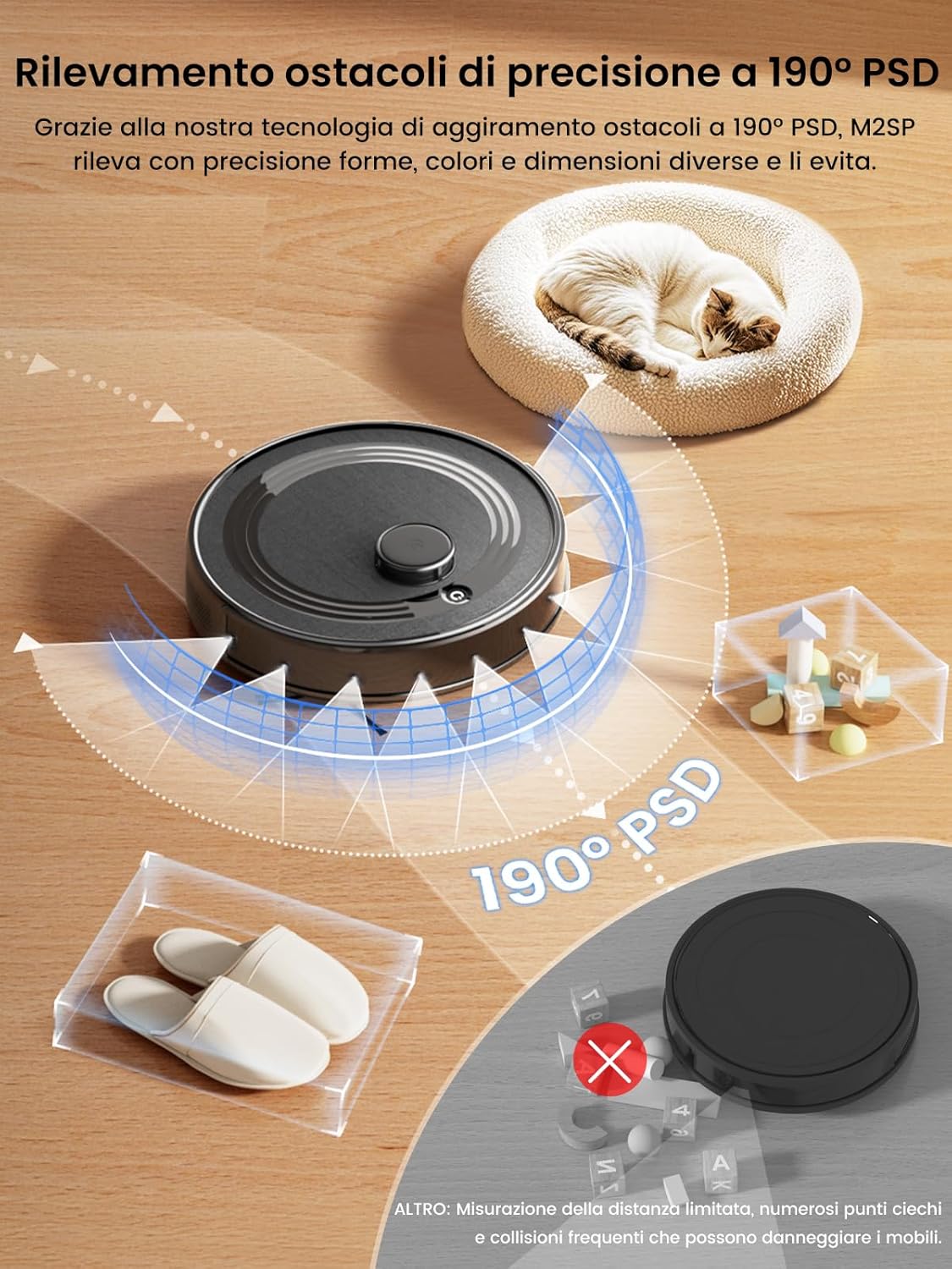 Thumbnail 6 de Lefant M2S Pro: robot aspirapolvere lavatrice 3in1 con stazione automatica e mappatura laser