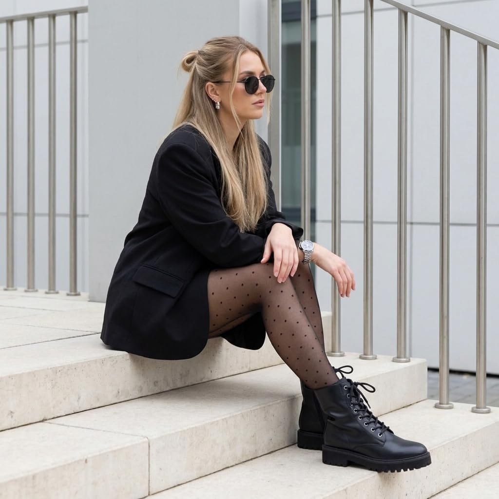 Detalle 2 de CUSHIONAIRE Women's Combat Boots Ryker