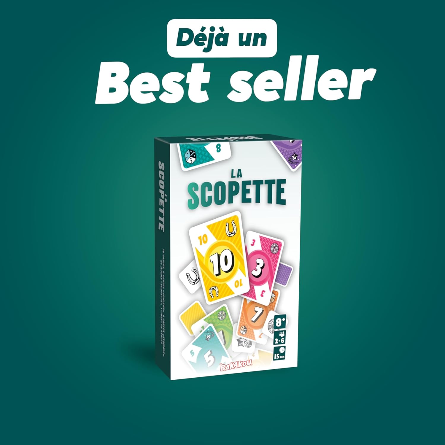 Thumbnail 2 de Bakakou LA SCOPETTE – Le jeu rapide et tactique qui réinvente la Scopa italienne