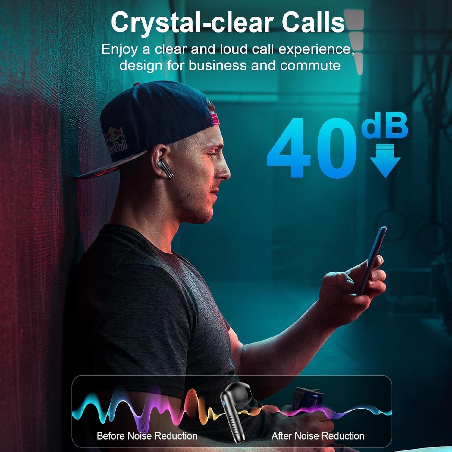 Detalle 2 de Ecouteurs Bluetooth sans Fil 2026 42 h