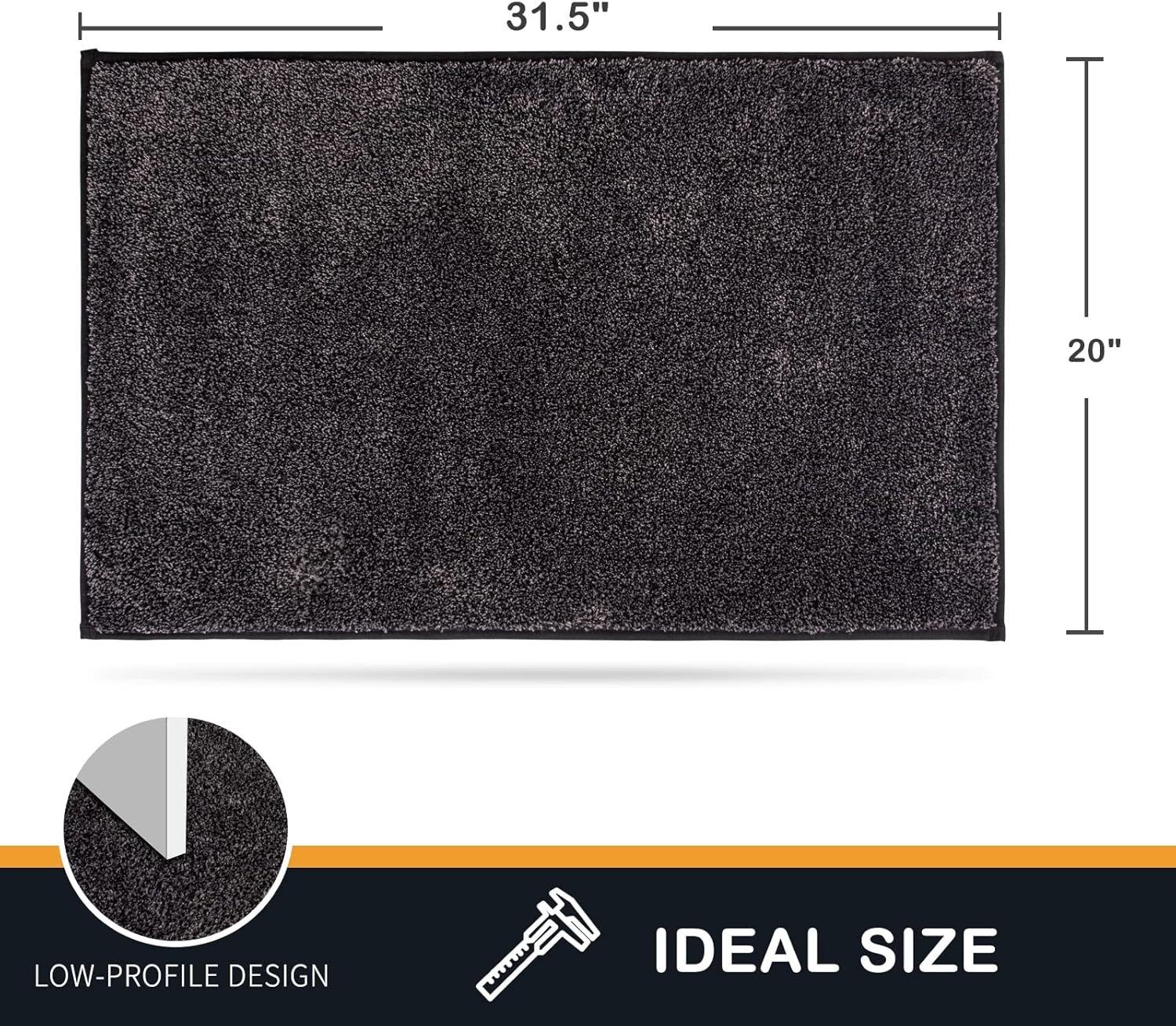 Thumbnail 1 de Purrugs Dirt Trapping Door Mat 20x31.5