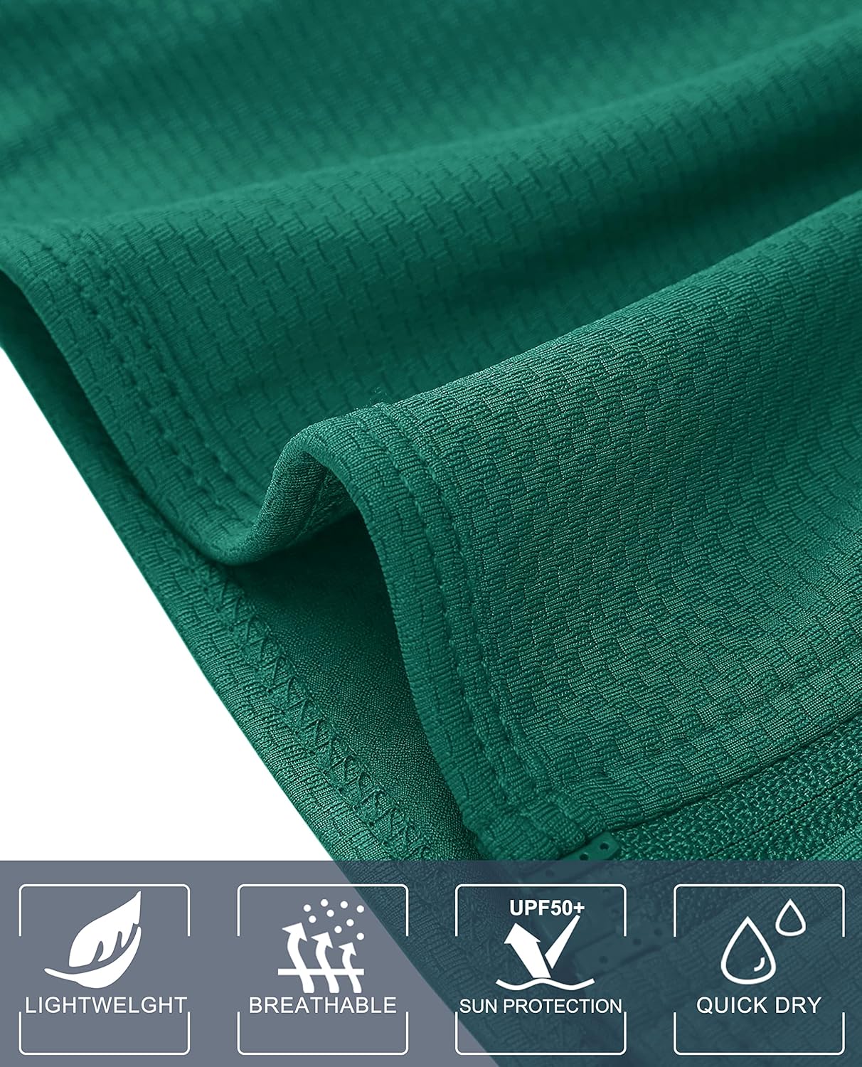 Detalle de MAGCOMSEN Women's UPF 50+ Lightweight Athletic Jacket: Full Zip Sun Protection for Outdoor Activities