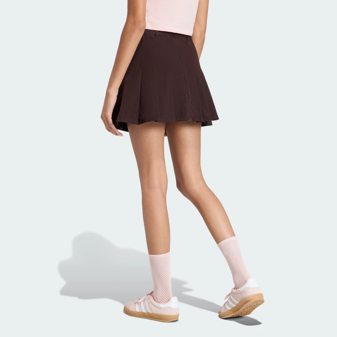 Thumbnail 1 de Falda plisada de sarga Adidas: un clásico cómodo para tus looks diarios