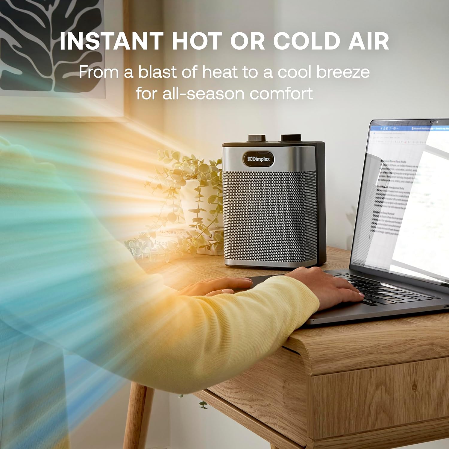 Detalle 2 de Dimplex DXUC2BS 2000W Ceramic Fan Heater