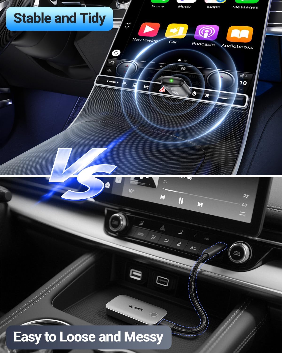 Thumbnail 4 de vnilrgle Wireless CarPlay Adapter 2026