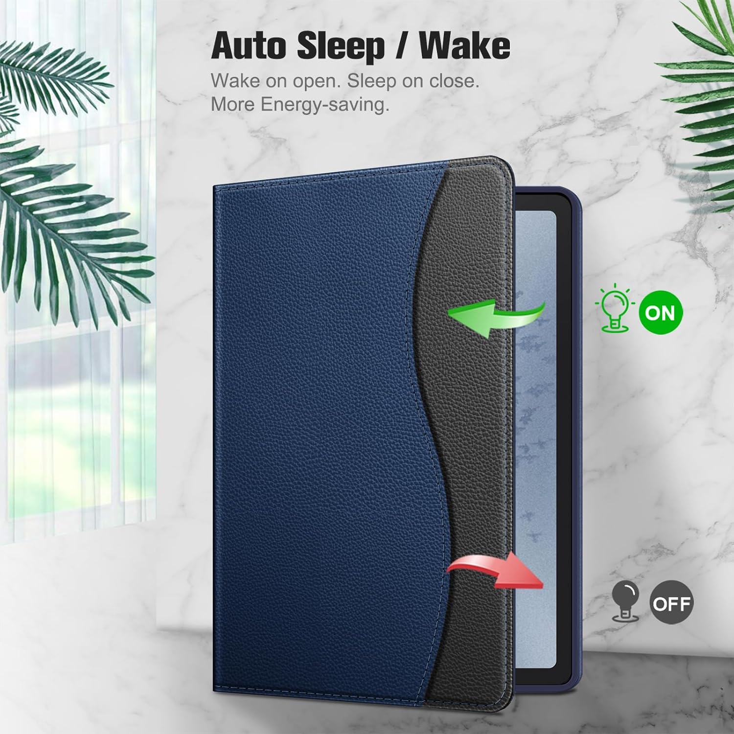 Thumbnail 4 de Fintie Hülle für Samsung Galaxy Tab S6 Lite 10.4 (SM-P620/625/610/613/615/619) – Dunkelblau