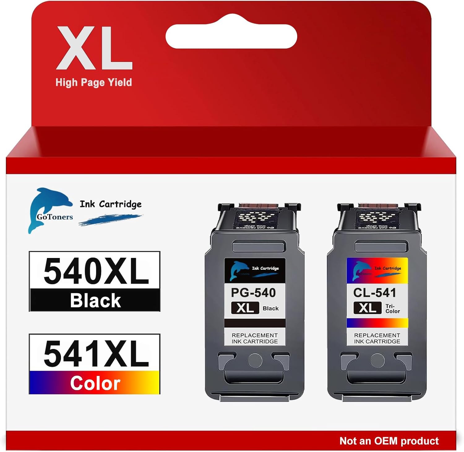 GoToners PG-540/541 Druckerpatronen 2er-Pack 🖨️