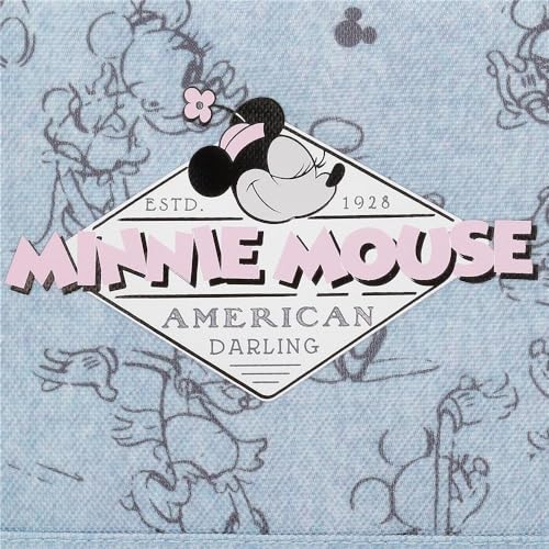 Detalle 1 de Disney American Darling Bolsa de mensajero azul para niñas