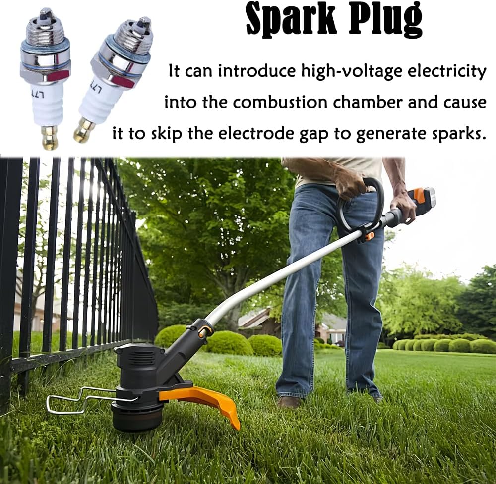 Thumbnail 4 de 2 PCS L7T Universal 2-Stroke Spark Plugs for Outdoor Power Tools