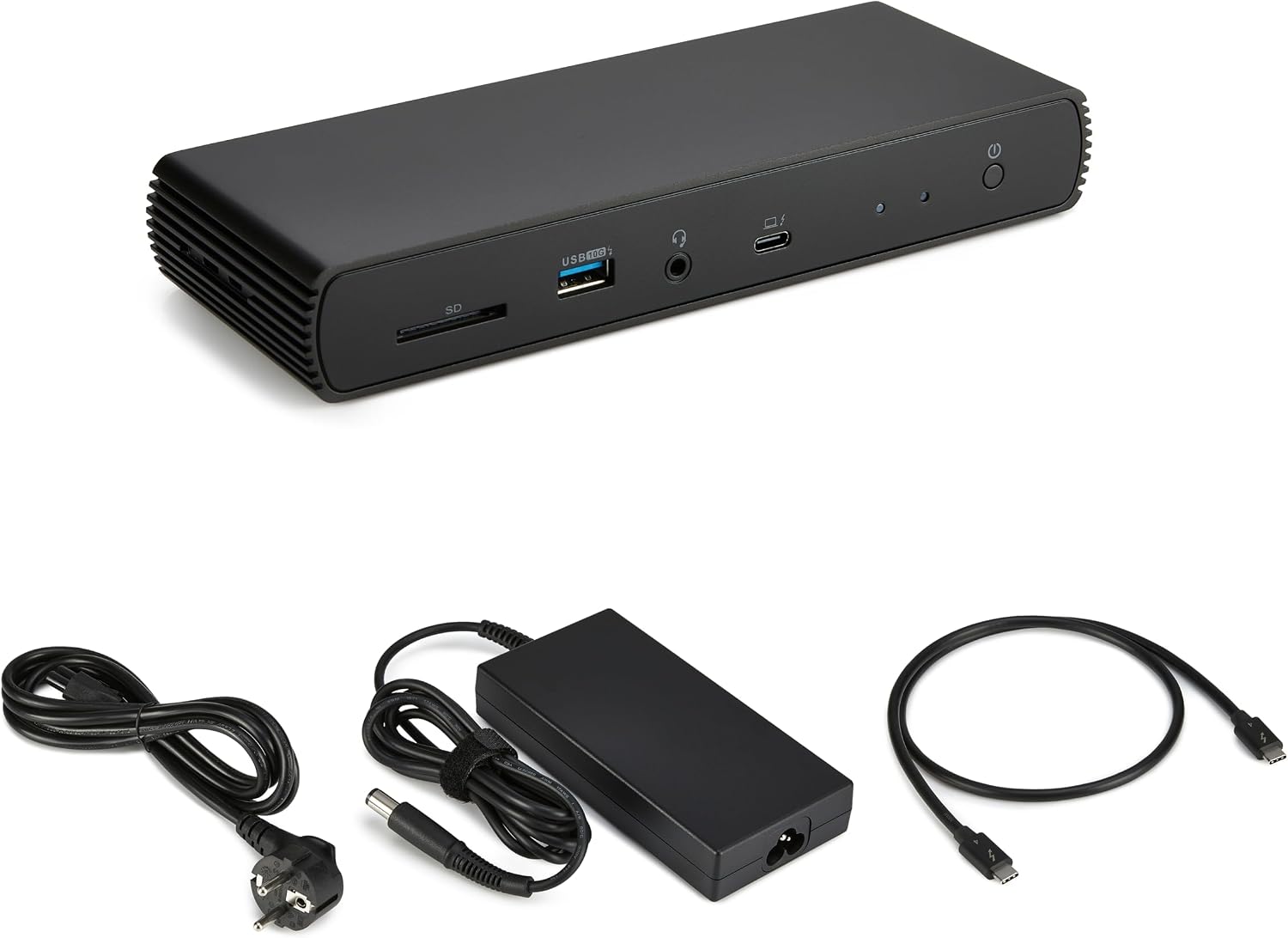 Detalle 2 de Amazon Basics Thunderbolt 4/USB4 Pro-Dockingstation mit Dual-Display, HDMI 2.1, RJ45 und 96 W PD
