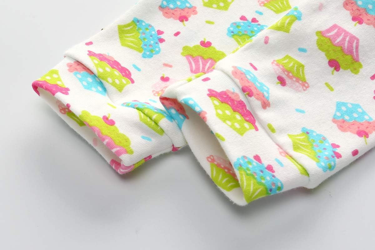 Detalle de Chamie Baby Unisex Leggings Trousers 3-Pack — Cartoon Cotton Pants for Newborns 0-12 Months