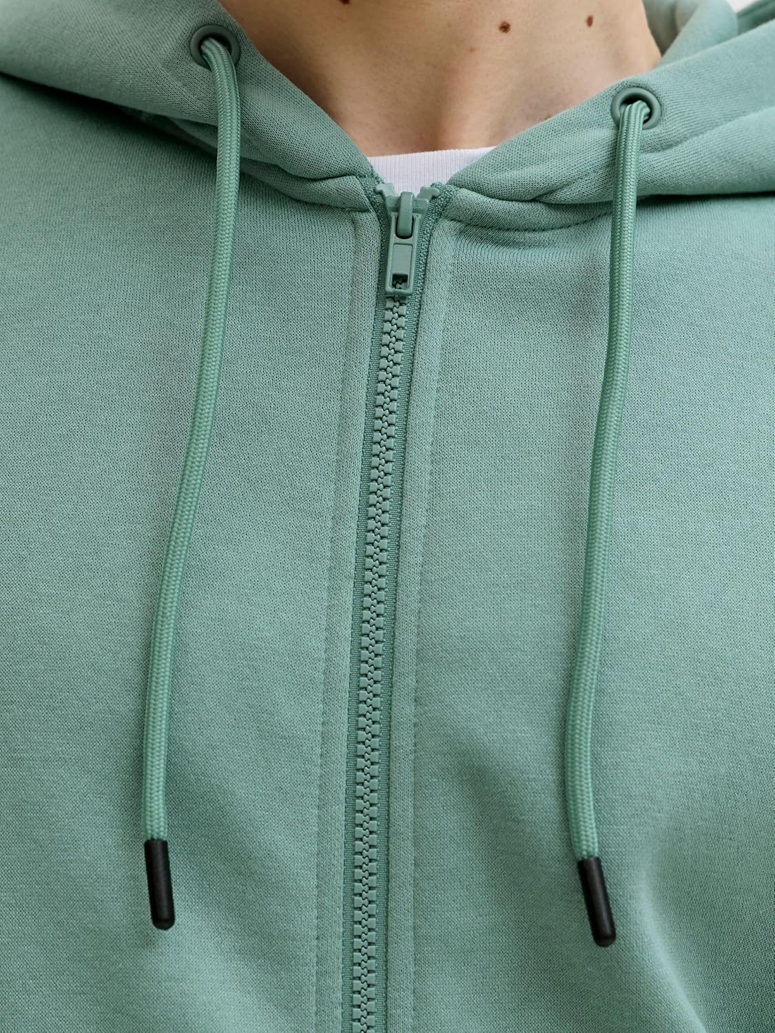 Thumbnail 5 de Jack & Jones Zip Hoodie Plain con cappuccio e zip, felpa da uomo