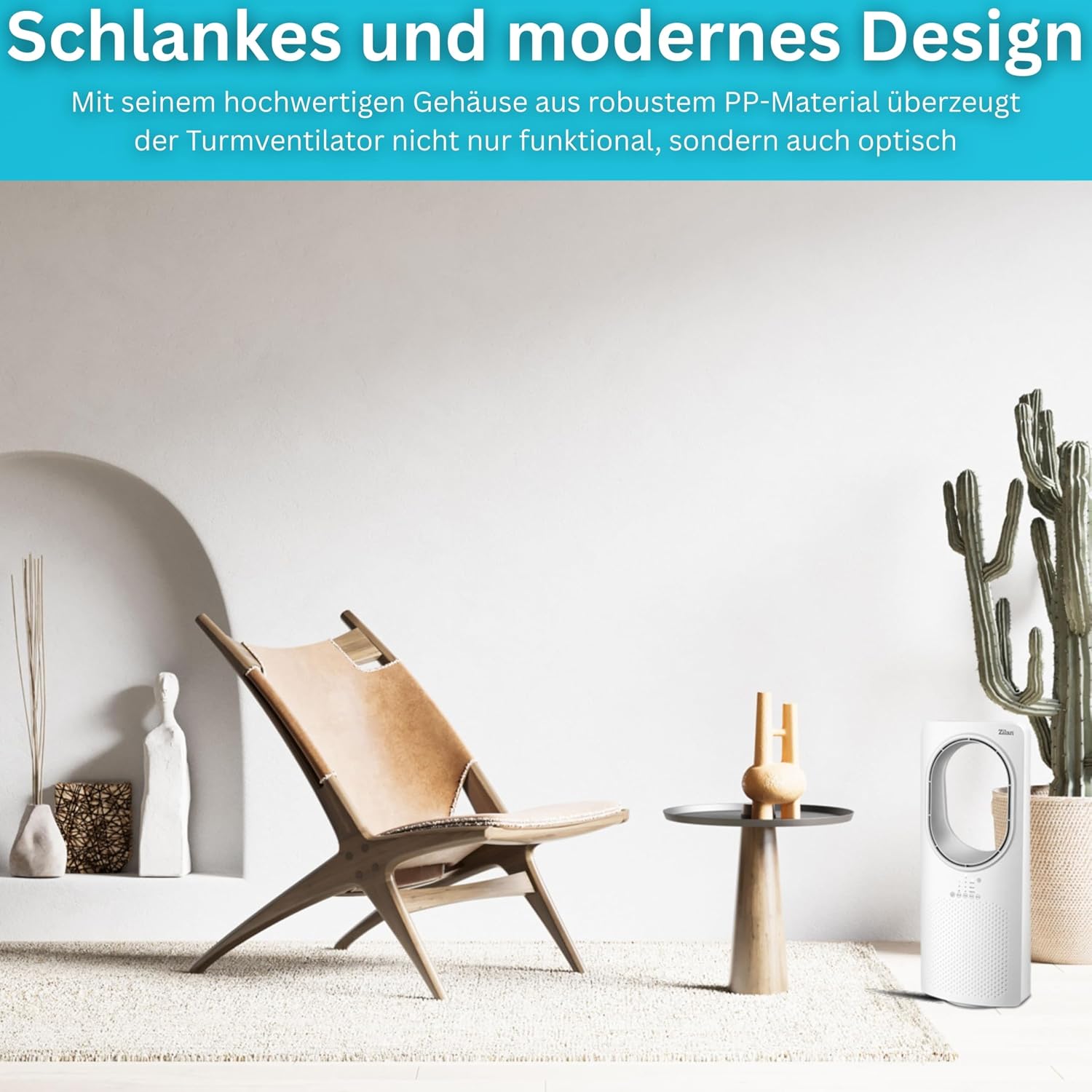 Thumbnail 6 de Zilan Turmventilator mit Fernbedienung – kompakt, leise und effizient