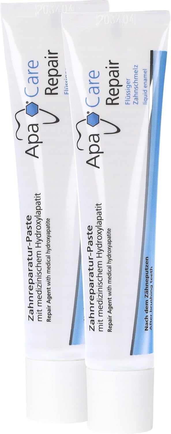 Thumbnail 1 de ApaCare Repair 2 Tuben – Flüssige Zahnschmelzpaste mit Hydroxylapatit (2 x 30 ml) für empfindliche Zähne