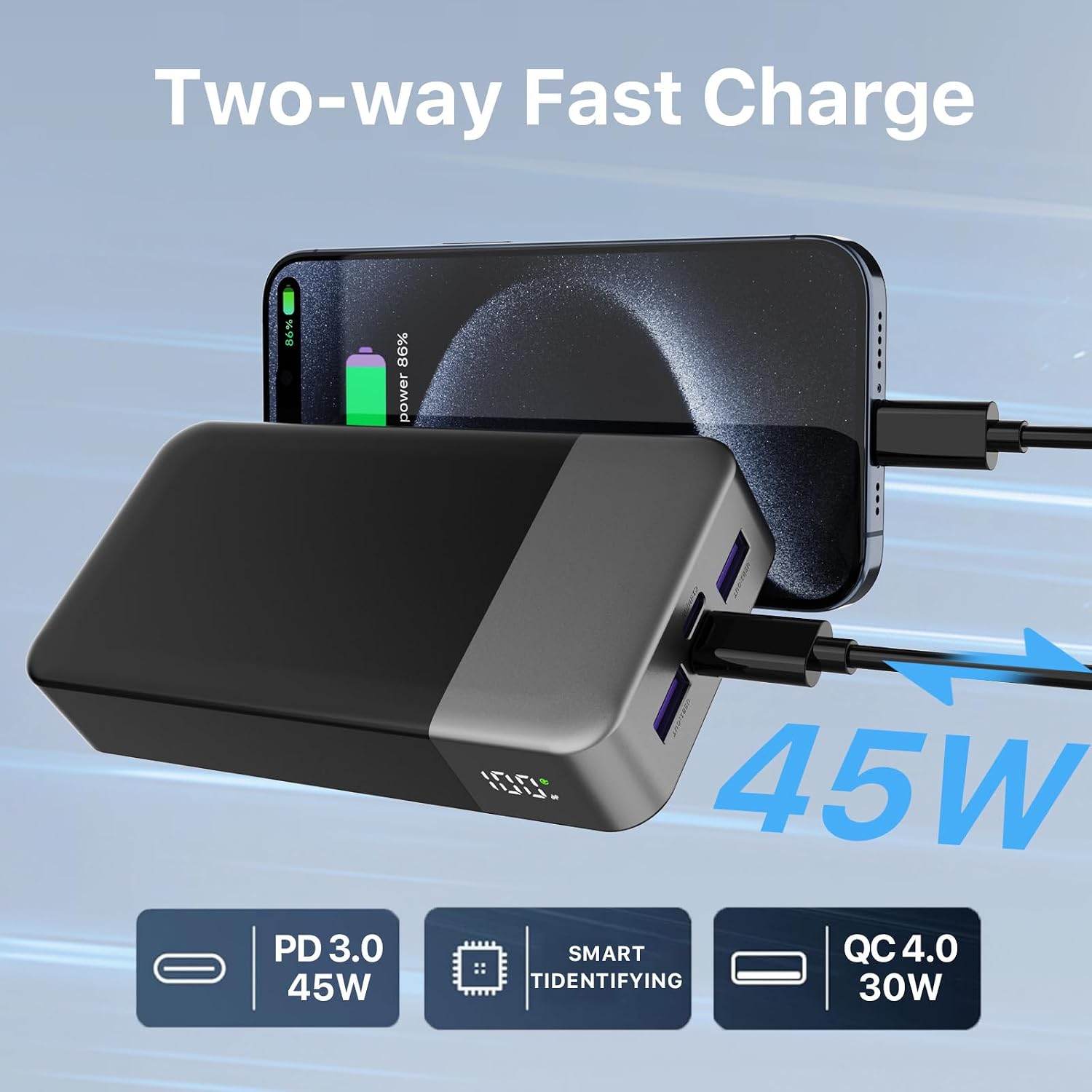 Thumbnail 4 de NOBIS Power Bank 20000mAh portable charger