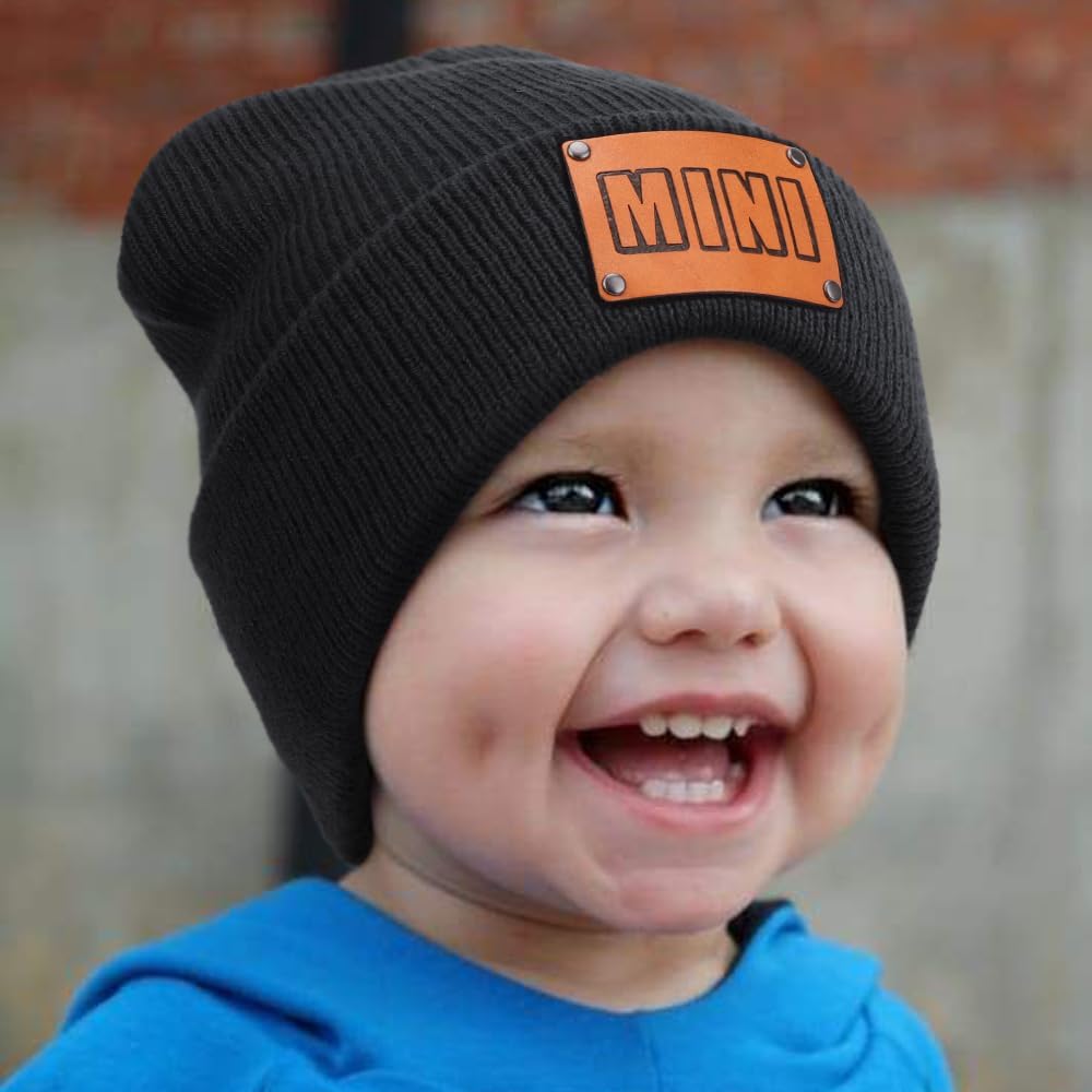 Detalle de DRESHOW Toddler Beanie Kids Winter Hat (soft knit, cotton blend) for 6 months–7 years