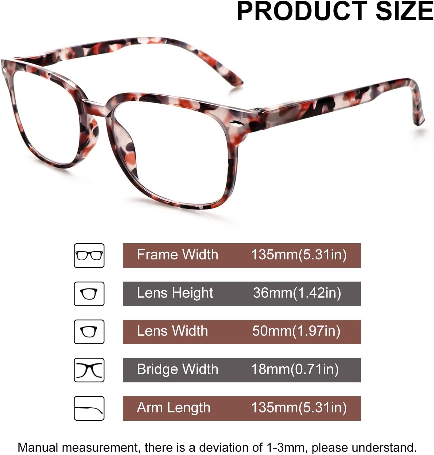 Thumbnail 4 de ZONLON 5 Pack Reading Glasses for Women – Anti Blue Light Blocking with Spring Hinges