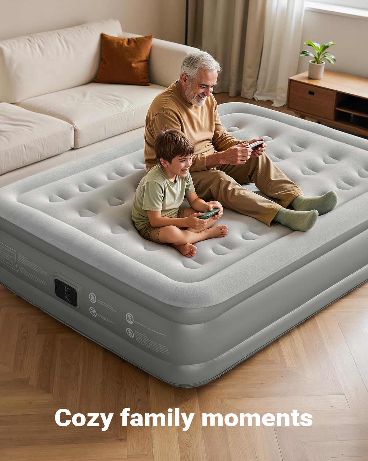 Thumbnail 5 de iDOO Air Mattress Queen 18 Raised