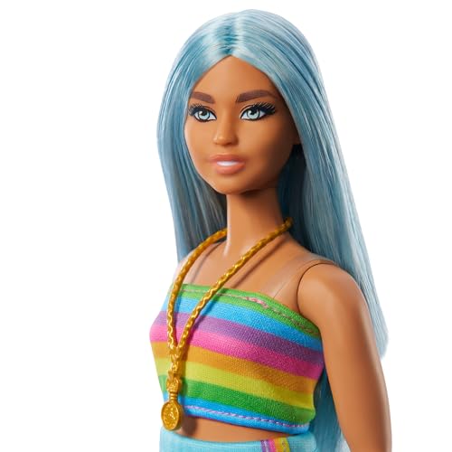 Thumbnail 2 de Barbie Fashionistas 218 - Muñeca Coleccionable 65 Aniversario 🌈
