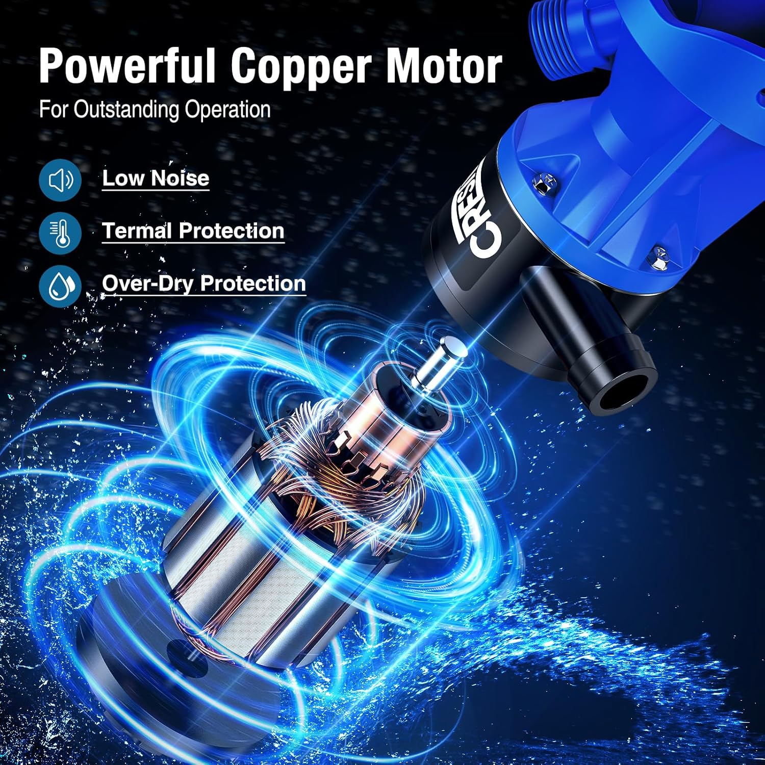 Thumbnail 1 de CrestWave RV Macerator Pump 12GPM