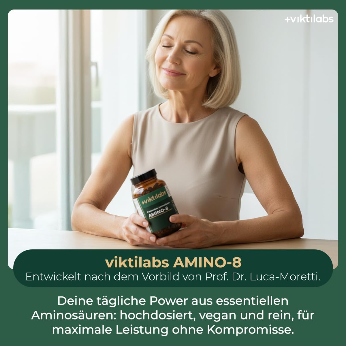 Detalle 2 de VIKTILABS AMINO 8 Aminosäuren Komplex 998 mg 💊