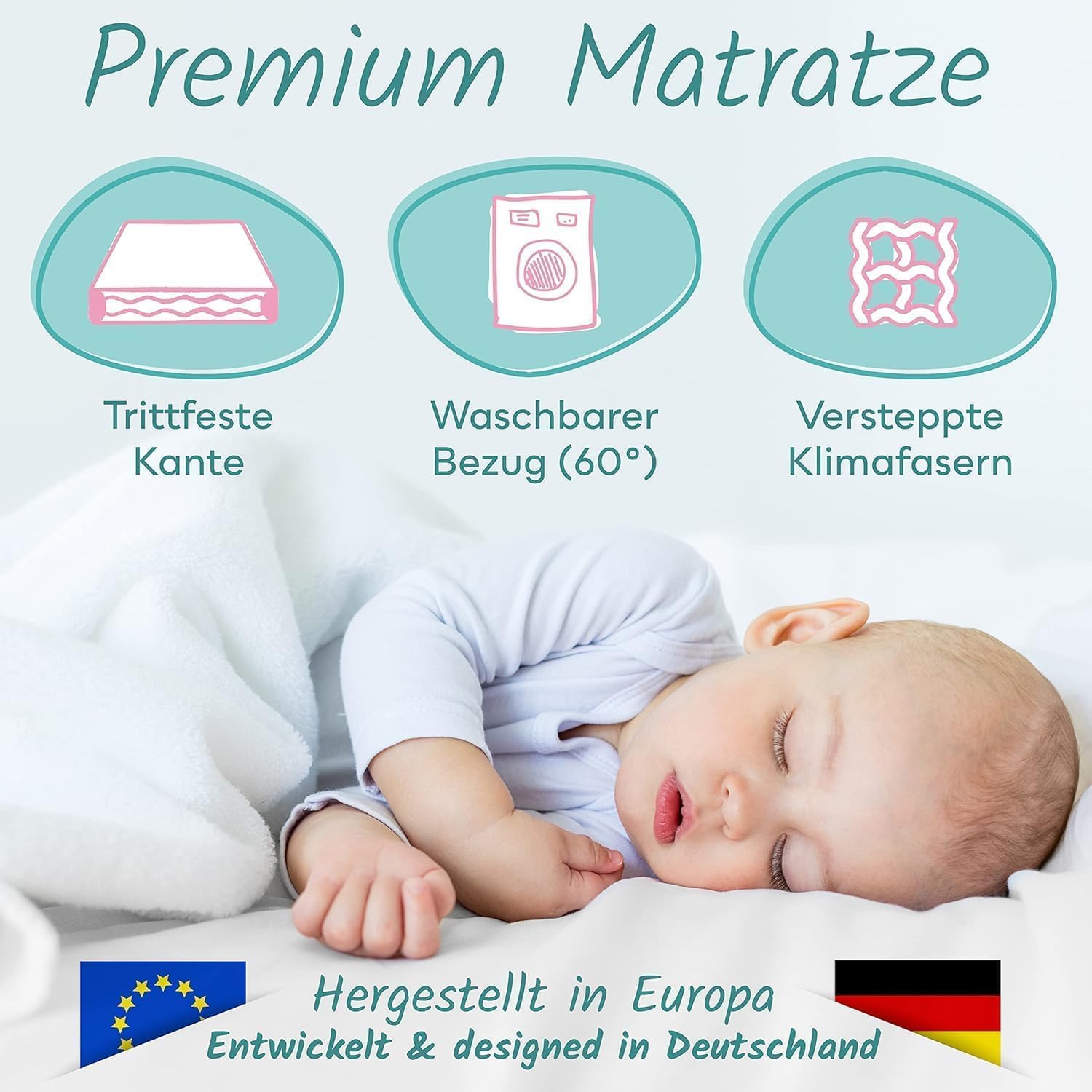Thumbnail 2 de Sun Garden Babymatratze 70×140 cm Kindermatratze